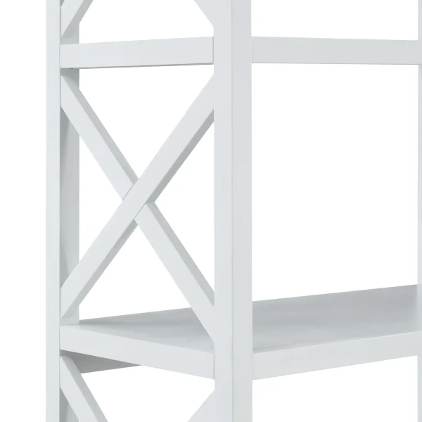 * Adelaide White Bookshelf Gift Selection Best