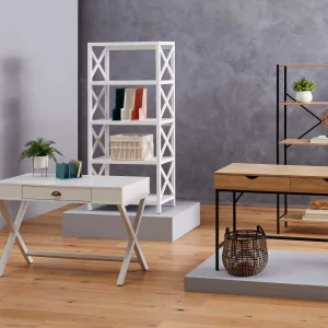* Adelaide White Bookshelf Gift Selection Best