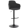 * Bryce Adjustable Barstool, Dark Grey Good Quality Cheap
