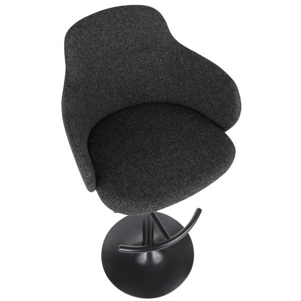 * Bryce Adjustable Barstool, Dark Grey Good Quality Cheap
