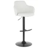 * Bryce Adjustable Barstool, Light Grey Opening Sales Outlet