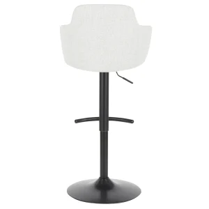 * Bryce Adjustable Barstool, Light Grey Opening Sales Outlet