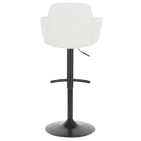 * Bryce Adjustable Barstool, Light Grey Opening Sales Outlet