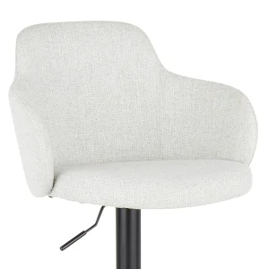 * Bryce Adjustable Barstool, Light Grey Opening Sales Outlet