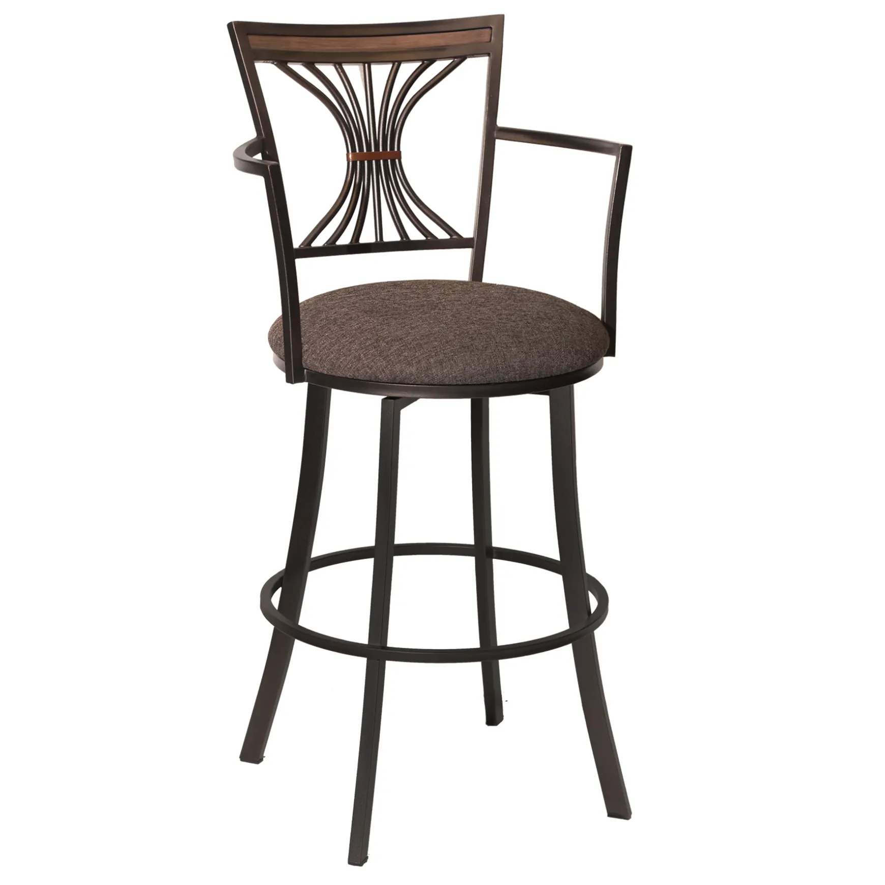 devon_oversized_brown_barstool_with_arms__discount_online_0.webp * Devon Oversized Brown Barstool With Arms, 30 Discount Online Hot
