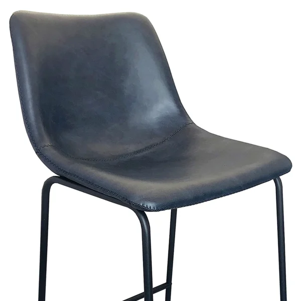 * Drake Navy Blue Barstool, Kd Clearance Sale