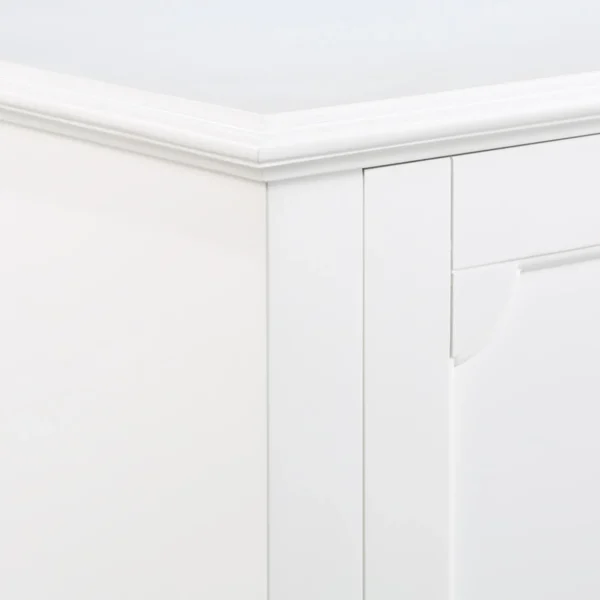 * Grace Mitchell Asbury White 2-Door Cabinet Premium Store