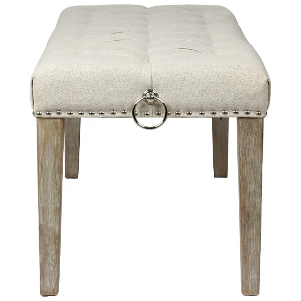 * Grace Mitchell Bailey Tufted Bench Discount Fashion