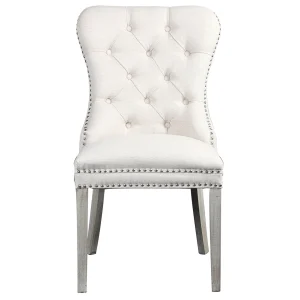 * Grace Mitchell Bobbi Dining Chair, Cream Discount Online Store