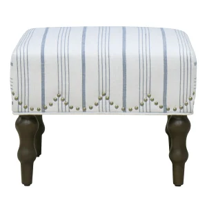 * Grace Mitchell Olivia Scalloped Ottoman Flash Sale Flash Sale