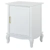 * Grace Mitchell Scarlett White 1-Door Cabinet Promotion Outlet