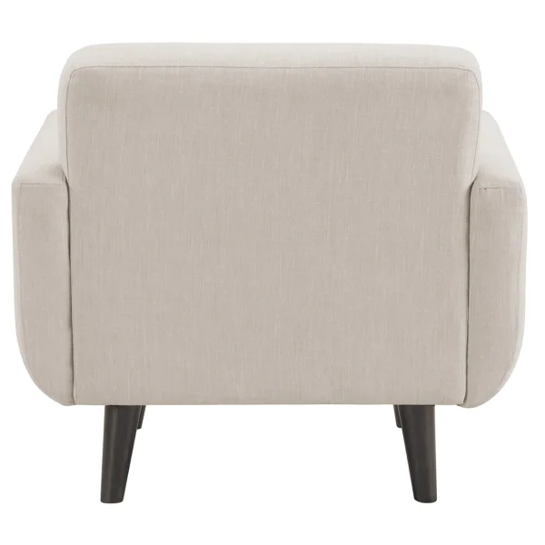 * Hadley Tufted Back Accent Chair, Taupe Opening Sales Store