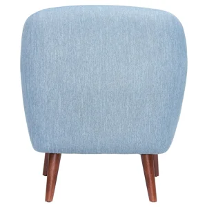 * Honeybloom Braxton Blue Arm Chair Good Quality New