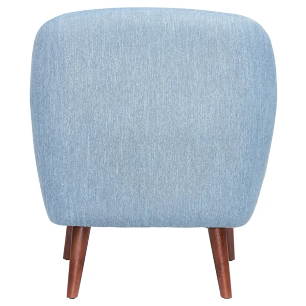 * Honeybloom Braxton Blue Arm Chair Good Quality New