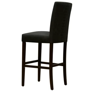 * Honeybloom Brown Baseball Stitch Barstool Low Price Cheap