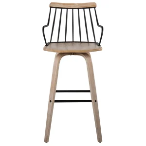 * Honeybloom Whitley Swivel Barstool Opening Sales Online