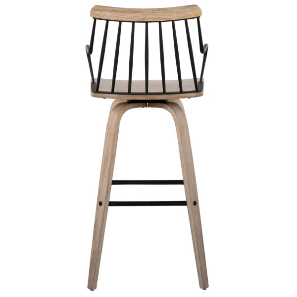 * Honeybloom Whitley Swivel Barstool Opening Sales Online