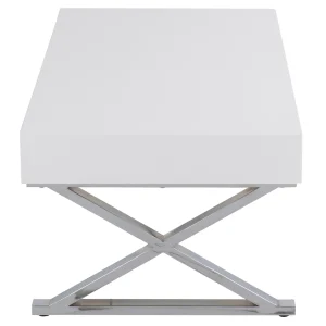 * Laila Ali Astrid White Coffee Table Cheaper Clearance