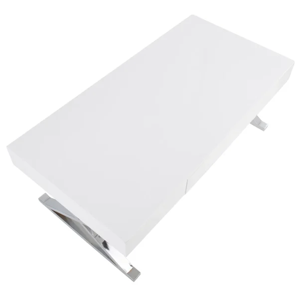 * Laila Ali Astrid White Coffee Table Cheaper Clearance