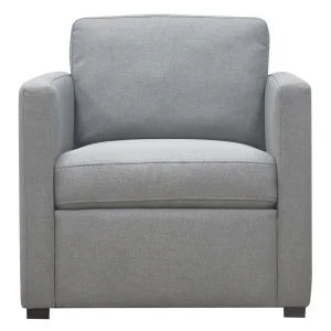 * Laila Ali Harlowe Modern Track Arm Chair Promotion Sale