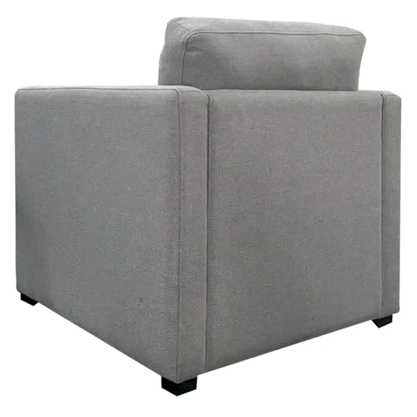 * Laila Ali Harlowe Modern Track Arm Chair Promotion Sale