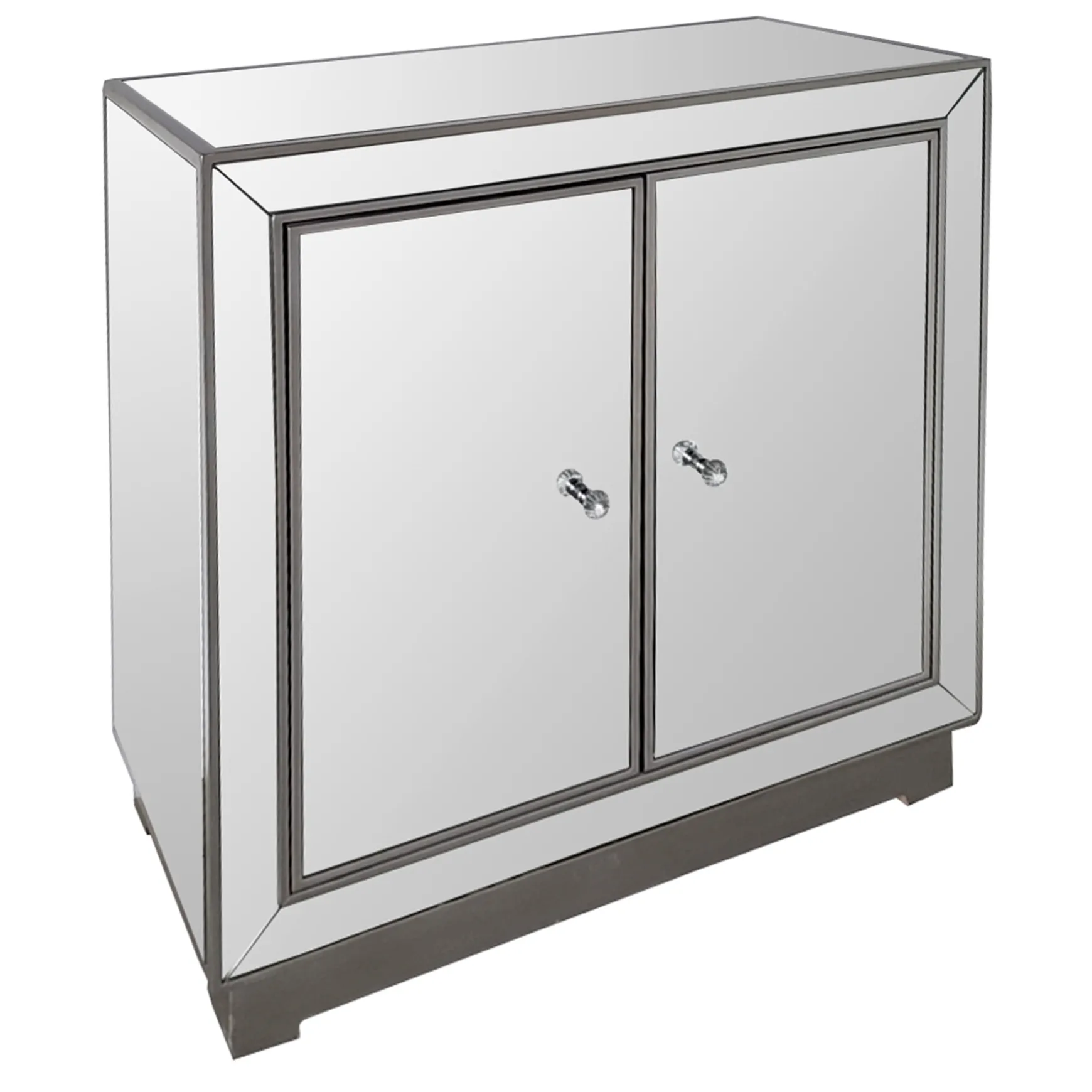 laila_ali_modern_living_door_mirrored_cabinet_fashion_0.webp * Laila Ali Modern Living 2-Door Mirrored Cabinet Fashion Discount