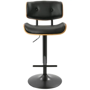 * Lombardi Adjustable Faux Leather Barstool Kd Opening Sales Sale