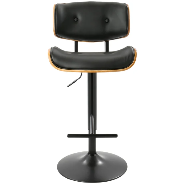 * Lombardi Adjustable Faux Leather Barstool Kd Opening Sales Sale