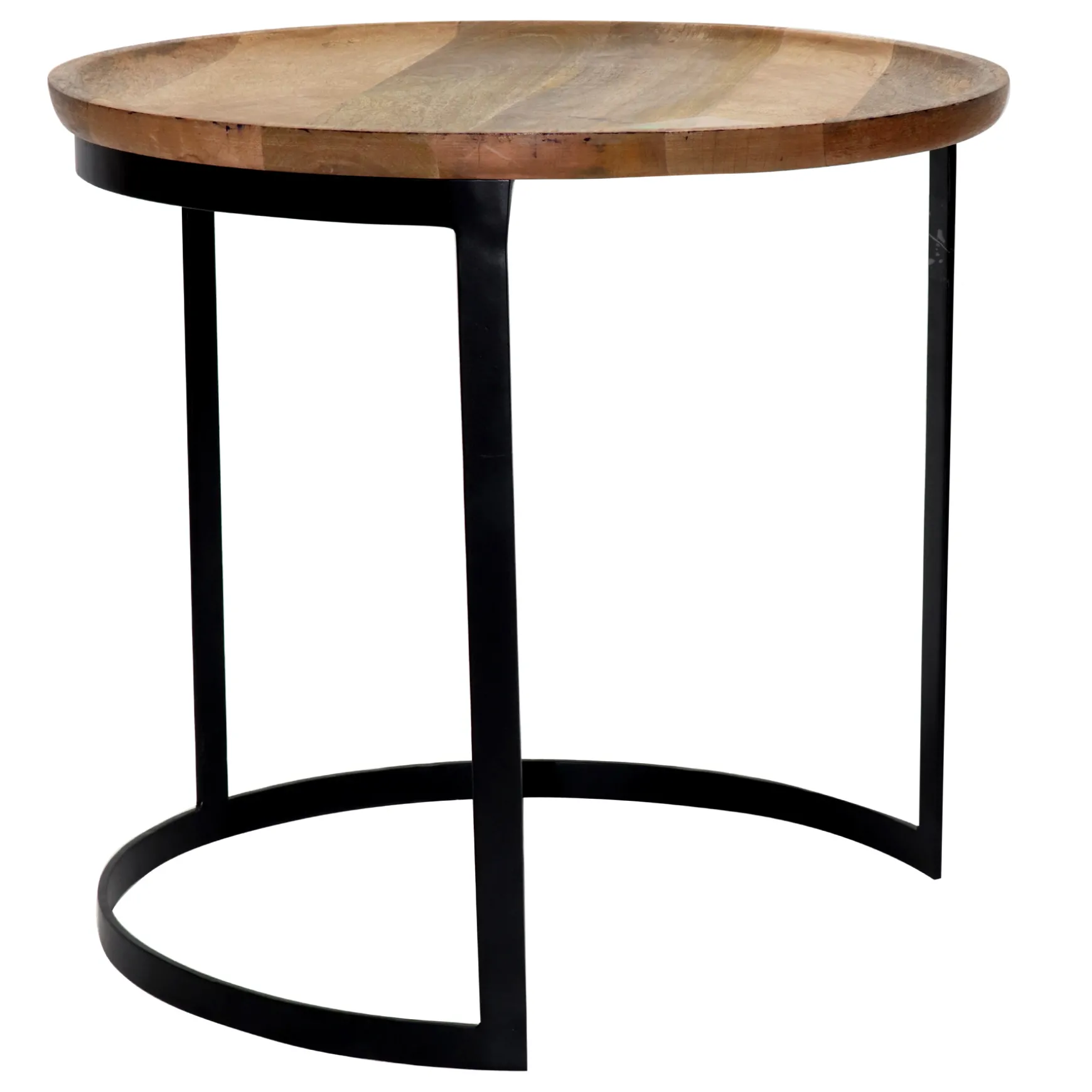 mango_wood_top_side_table_with_metal_base_large_clearance_0.webp * Mango Wood Top Side Table With Metal Base, Large Clearance Store