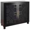 * Merrick Black Glass Pane Cabinet Exquisite Gifts Online