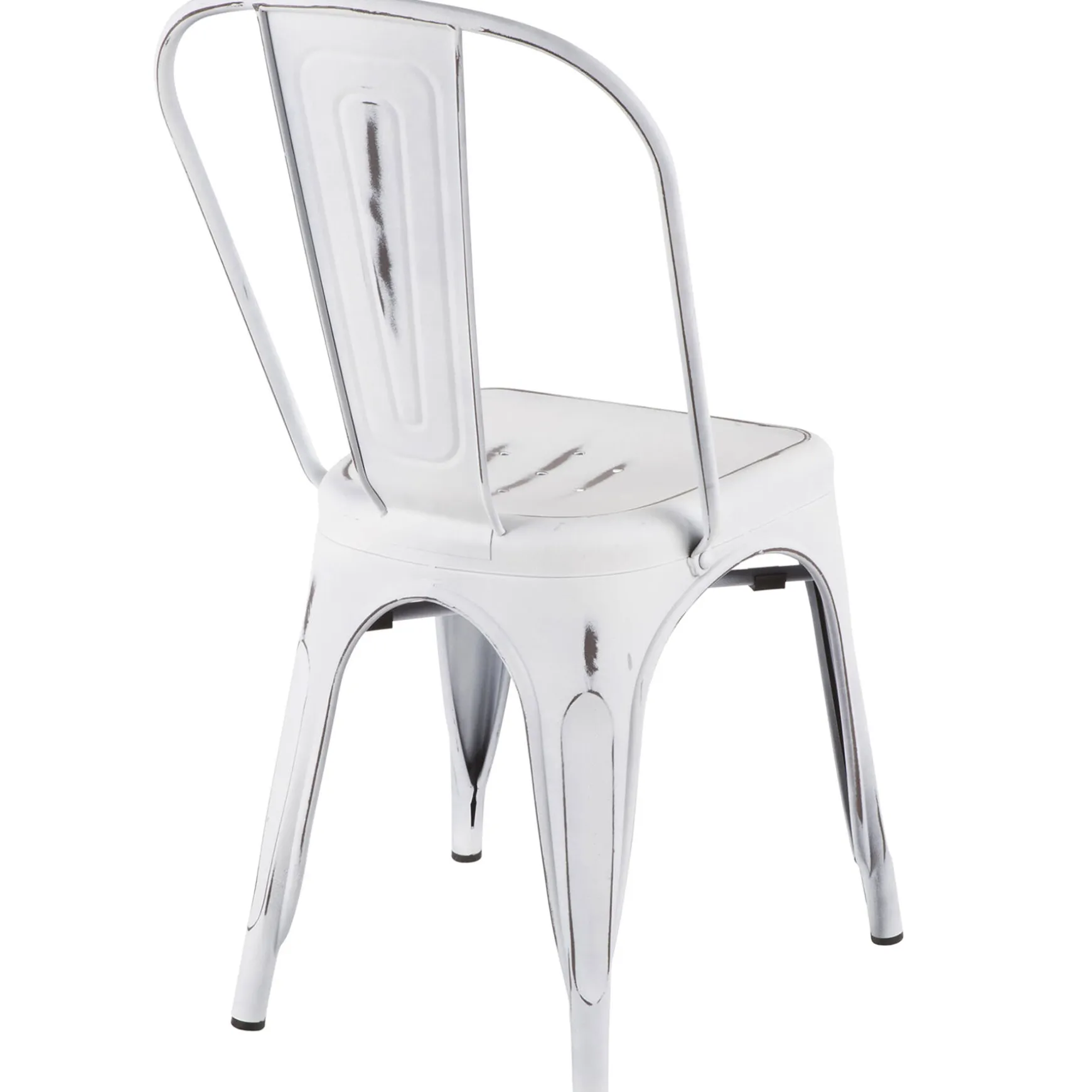 oregon_vintage_white_metal_dining_chair_opening_sales_3.webp * Oregon Vintage White Metal Dining Chair Opening Sales Best Sale
