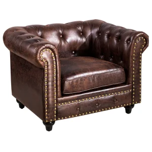 * Providence Chesterfield Tufted Chair, Kd Cheaper Online