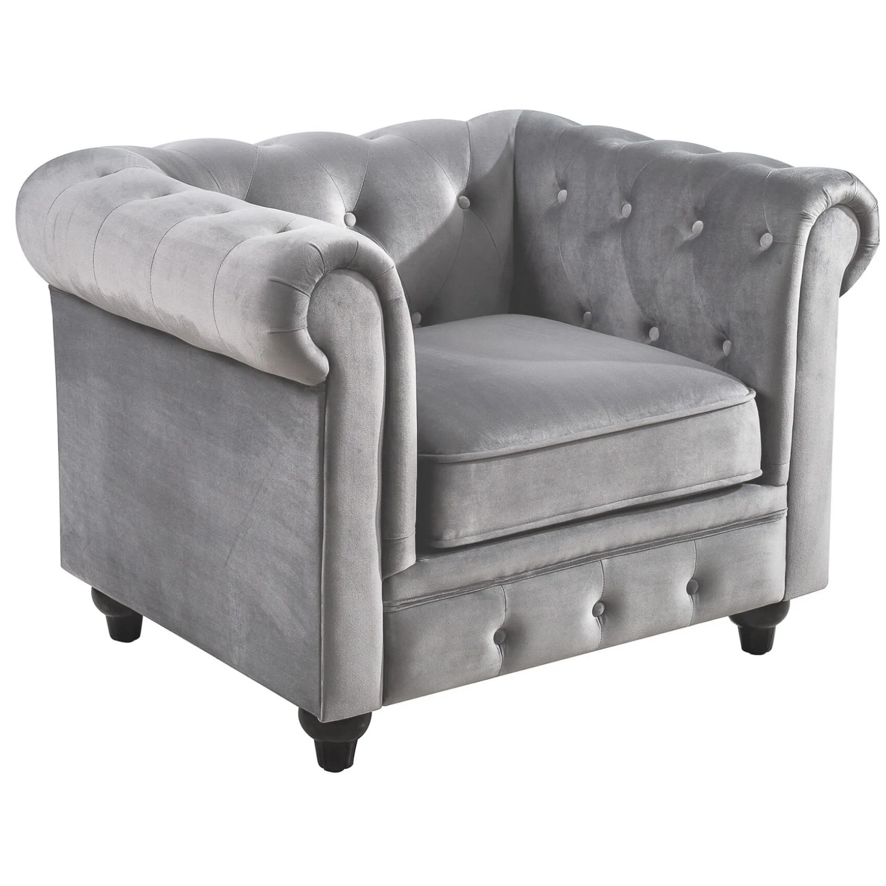 providence_chesterfield_tufted_grey_velvet_rolled_arm_chair_discount_online_0.webp * Providence Chesterfield Tufted Grey Velvet Rolled Arm Chair Discount Online Best