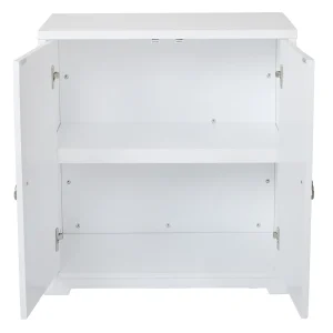 * Providence Clara White 2-Door Cabinet Opening Sales Online
