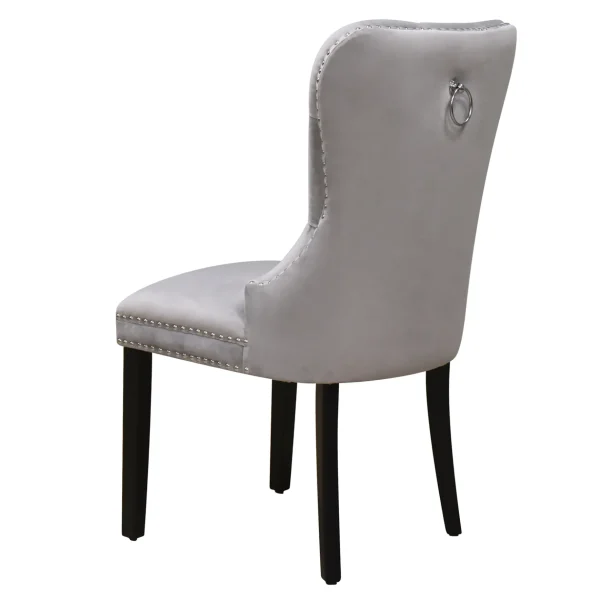 * Providence Grey Ring Back Dining Chair, Kd Clearance Cheap