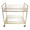 * Providence Regina Gold Mirror Bar Cart Exquisite Gifts Cheap