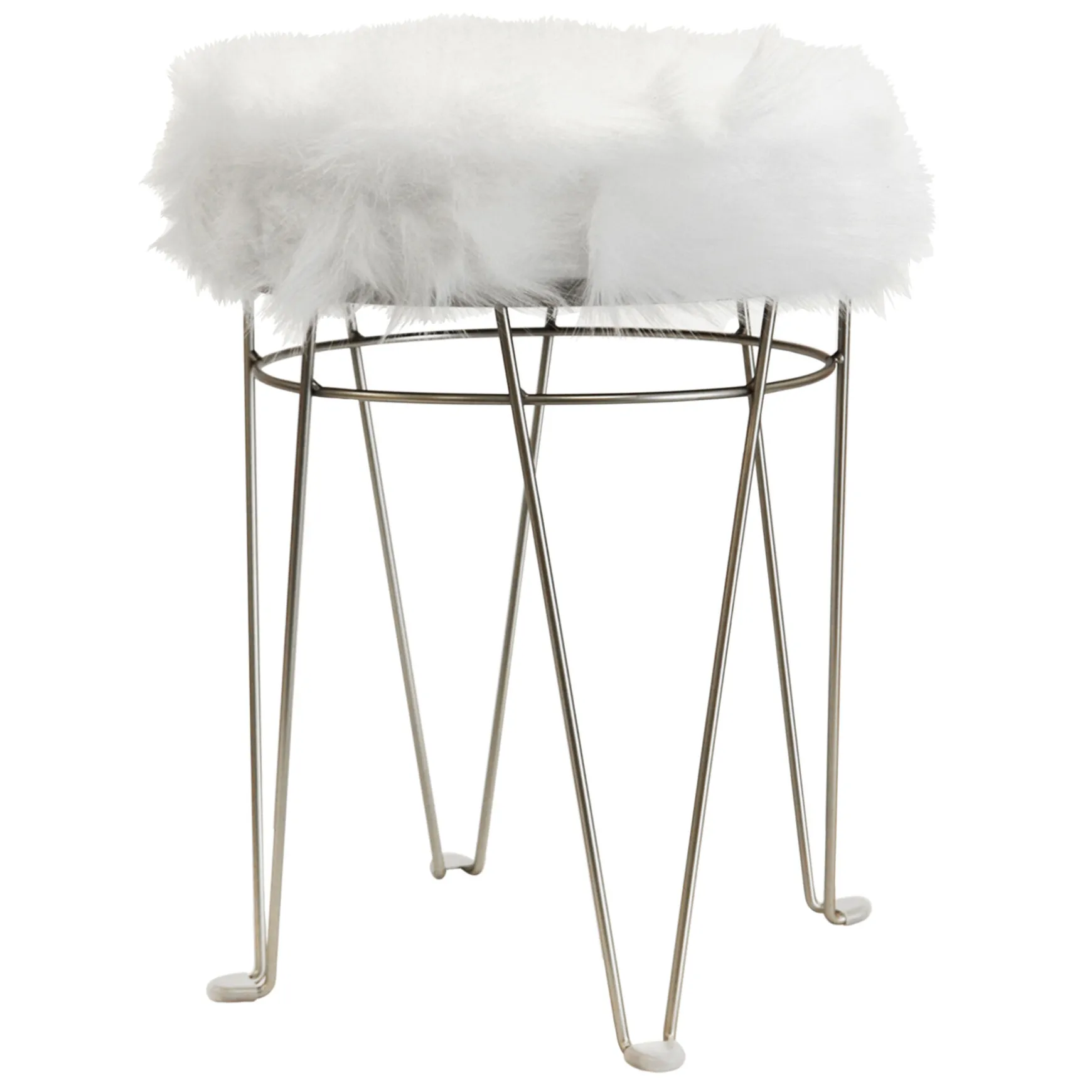 rion_chrome_wire_vanity_stoolpadded_white_faux_fur_seat_opening_sales_0.webp * Rion Chrome Wire Vanity Stool/Padded White Faux Fur Seat Opening Sales Discount