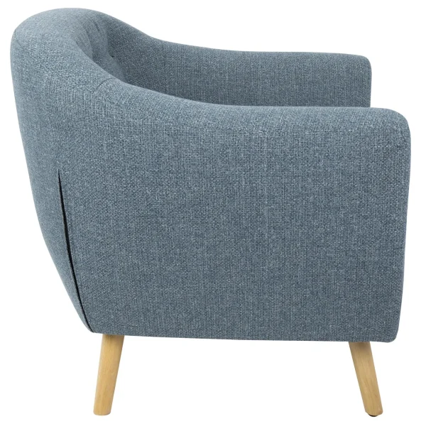 * Rockwell Blue Mid-Century Modern Accent Chair Opening Sales Shop
