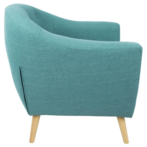 * Rockwell Teal Mid-Century Modern Accent Chair Gift Selection Hot
