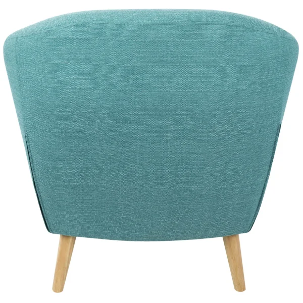 * Rockwell Teal Mid-Century Modern Accent Chair Gift Selection Hot