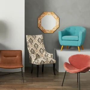 * Rockwell Teal Mid-Century Modern Accent Chair Gift Selection Hot