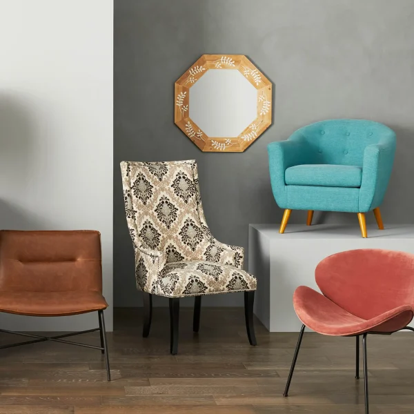 * Rockwell Teal Mid-Century Modern Accent Chair Gift Selection Hot