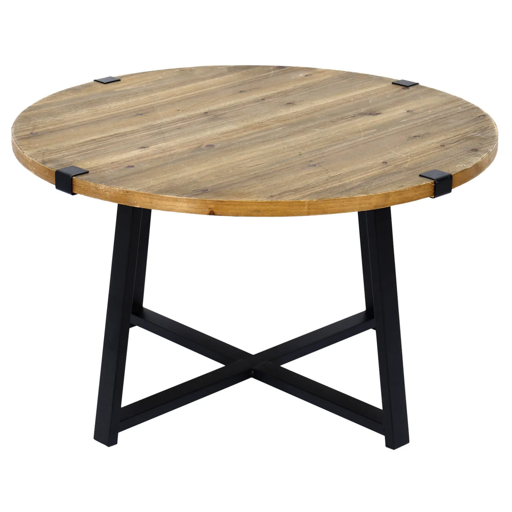round_wood_top_coffee_table_with_metal_x_base_clearance_0.webp * Round Wood Top Coffee Table With Metal X Base Clearance Outlet
