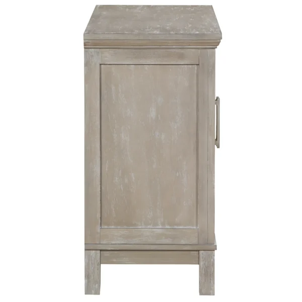 * Rowan 2-Drawer Grey Cabinet Flash Sale Store