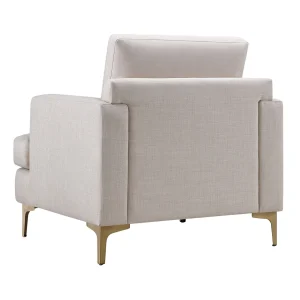 * Tribeca Ivory Accent Chair Promotion Store