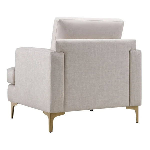 * Tribeca Ivory Accent Chair Promotion Store