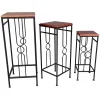* Wood Top Plant Stand, Large Featured Sale