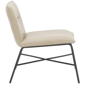 * Zoey Accent Chair, Light Grey Fashion Cheap